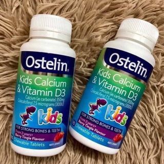 Vitamin D & Calcium Ostelin Kids Cho Bé 90 Viên Của Úc giá sỉ