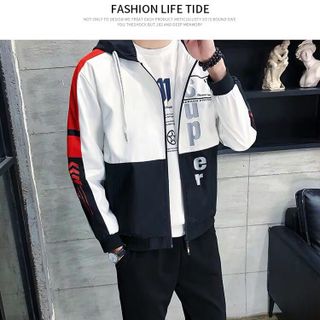 Áo khoác dù phôi tay