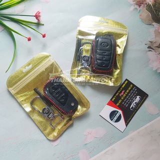 Móc Treo Chìa Khóa Bao Da Logo Xe Toyota Cao Cấp Mẫu 1 - Thanh Bình Auto