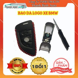 Móc Treo Chìa Khóa Bao Da Logo Xe B.M.W Cao Cấp Mẫu 1 - Thanh Bình Auto