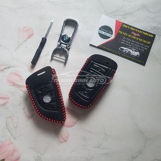 Móc Treo Chìa Khóa Bao Da Logo Xe B.M.W Cao Cấp Mẫu 1 - Thanh Bình Auto