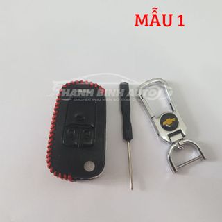 Móc Treo Chìa Khóa Bao Da Logo Xe Chevrolet Cao Cấp Mẫu 1 - Thanh Bình Auto