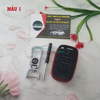 Móc Treo Chìa Khóa Bao Da Logo Xe KIA Cao Cấp Mẫu 1 - Thanh Bình Auto