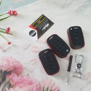 Móc Treo Chìa Khóa Bao Da Logo Xe KIA Cao Cấp Mẫu 1 - Thanh Bình Auto