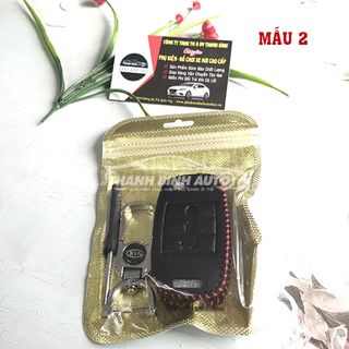 Móc Treo Chìa Khóa Bao Da Logo Xe Huyndai Cao Cấp Mẫu 2 - Thanh Bình Auto