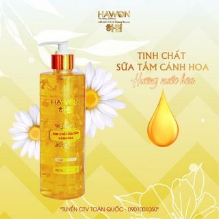 Tinh Chất Sữa Tắm Cánh Hoa Hawon 500ml