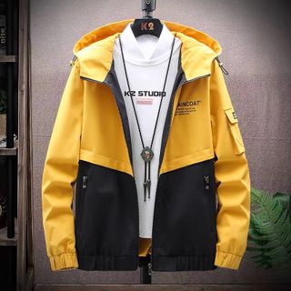 Áo khoác nam phối màu