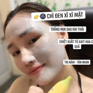 Chuối thải độc chì trắng da trị thâm