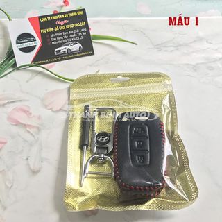Móc Treo Chìa Khóa Bao Da Logo Xe Huyndai Cao Cấp Mẫu 1 - Thanh Bình Auto