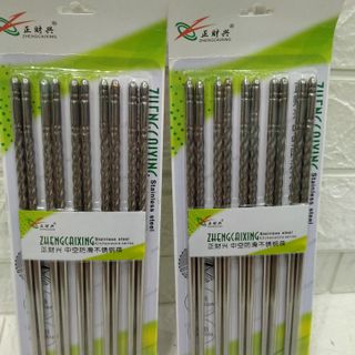 Đũa ăn inox xoắn