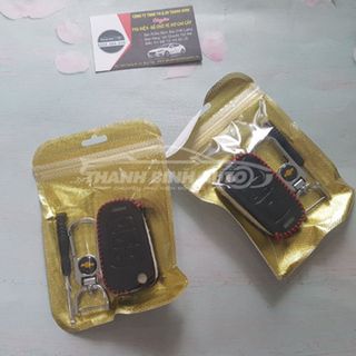Móc Treo Chìa Khóa Bao Da Logo Xe Chevrolet Cao Cấp Mẫu 2 - Thanh Bình Auto