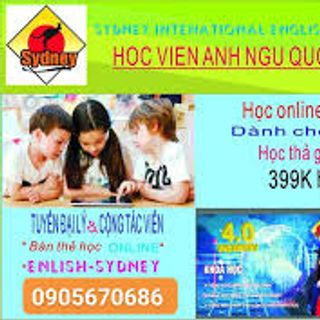 Thẻ học tiếng anh online. Học Viện Anh Ngữ Sydney. Giá siêu tốt.