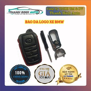 Móc Treo Chìa Khóa Bao Da Logo Xe B.M.W Cao Cấp Mẫu 2 - Thanh Bình Auto