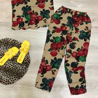 đồ bộ tole hoa nữ sỉ cao cấp