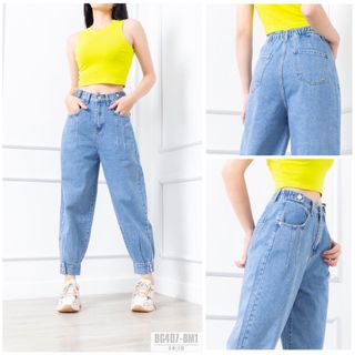 Quần kiểu jean không co giãn