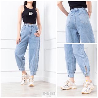Quần kiểu jean không co giãn