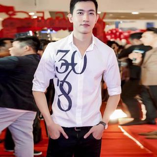 Áo sơ mi nam họa tiết số