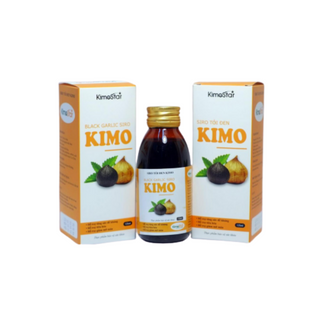 Siro tỏi đen Kimo 125ml, giảm ho, tăng đề kháng - Đã có 100.000 bố mẹ tin dùng