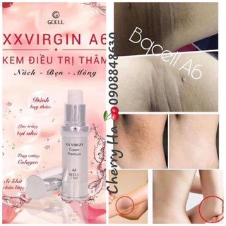 Kem trị thâm Nách - Bẹn - Mông XXvirgin A6 size 15ml