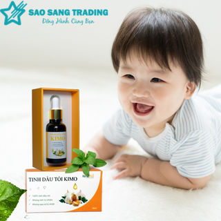 Tinh dầu tỏi Kimo 30ml nguyên chất 100% - Tăng cường hệ miễn dịch bằng