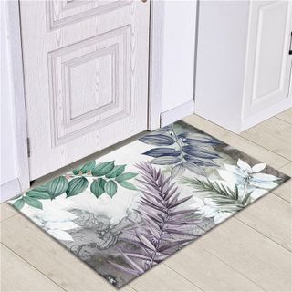 THẢM CHÙI CHÂN LÔNG MỊN CHIẾC LÁ 3D, 40x60cm mscl - 001 giá sỉ