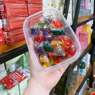 Viên giặt xả quần áo