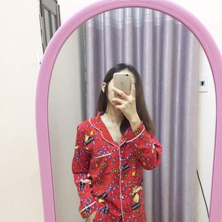 Đồ bộ pijama lụa-satin