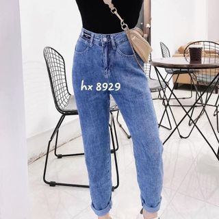 Quần jeans dáng baggy thu đông dày dặn giá sỉ