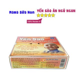 Yến Sào Ăn, Ngủ Ngon Gold (Hộp 10 ống) giá sỉ