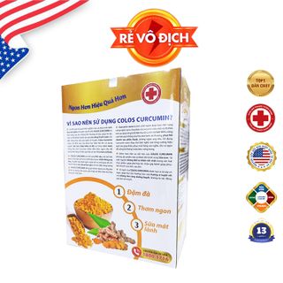 Mama Sữa Non Colos Curcumin (hộp) - tăng cường hệ miễn dịch, nhanh chóng hồi phục sức khỏe cho phụ nữ sau sinh mổ, người mới ốm dậy, người lớn tuổi