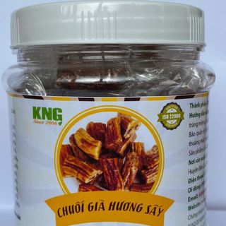 Chuối sấy dẻo hình viên kẹo