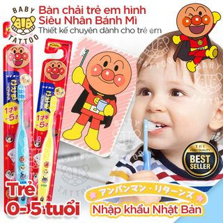 Bàn Chải Trẻ Em Lion Hình Apaman Cho Bé Từ 1 - 5 Tuổi giá sỉ