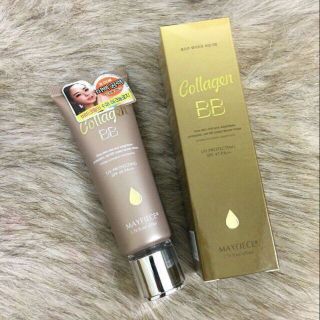 Kem Nền Collagen Che Khuyết Điểm BB Mayfiece Hàn Quốc