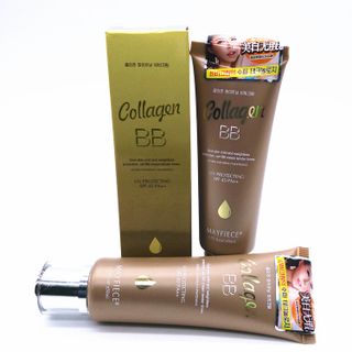 Kem Nền Collagen Che Khuyết Điểm BB Mayfiece Hàn Quốc