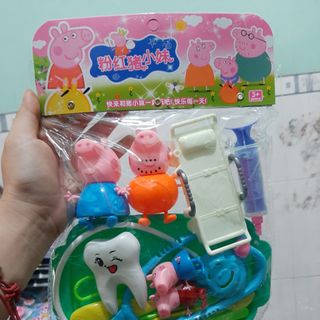 đồ chơi heo peppa bác sĩ giá sỉ