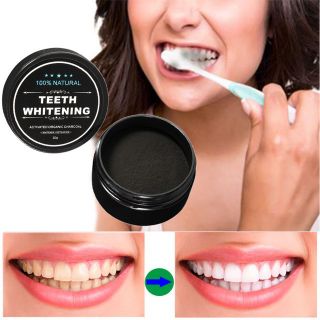 Bột Tẩy Trắng Răng Than Tre Hoạt Tính Teeth