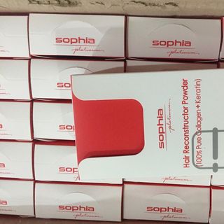Bột Collagen và Keratin Sophia trị tóc hư nát