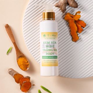 Kem Sữa Nghệ Trắng Da Body S-Mom