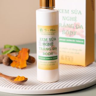 Kem Sữa Nghệ Trắng Da Body S-Mom