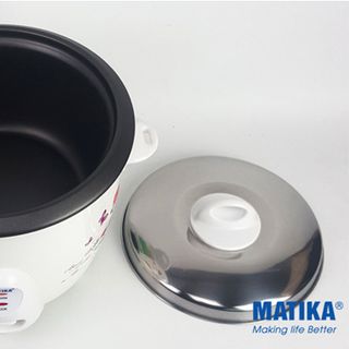 Nồi cơm điện Matika MTK-DR12 (1,2L) nắp rời, thiết kế đẹp mắt