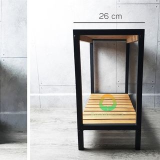 Kệ Đa Năng Gỗ Sồi, Chân Sắt Sơn Tĩnh Điện
