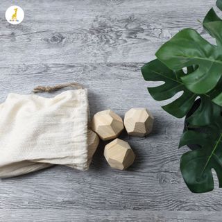Trò chơi Tumi Ishi bằng gỗ Thông Hinoki Nhật Bản