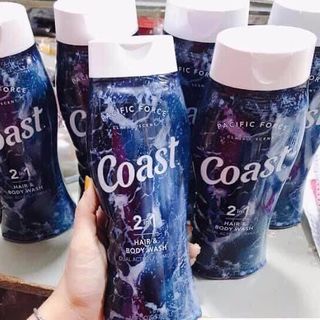 Sữa tắm gội Coast 2in1 Mỹ