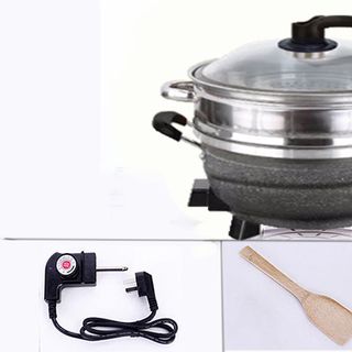 Chảo điện đa năng Matika MTK-9032 ( Màu Đen )