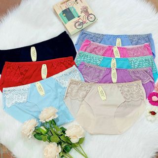 quần lót nữ su đúc phối ren giá rẻ