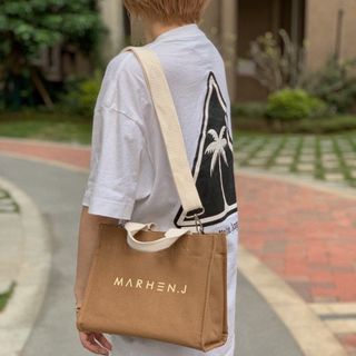 TÚI VẢI CANVAS IN MARHEN.J PHIÊN BẢN HÀN MỚI THỜI TRANG