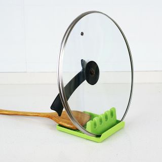 Giá Đỡ Nắp Xoong Nồi, Gác Muỗng Đũa, Vá Múc Canh