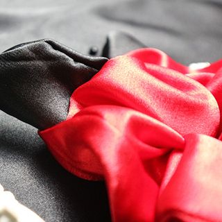 Dây cột tóc, scrunchies, thung cột tóc TAI THỎ bản to không gãy tóc giá hạt dẻ
