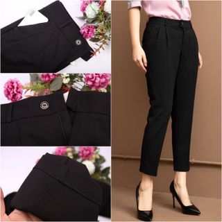 QUẦN BAGGY CÔNG SỞ KHUY BỌC CAO CẤP