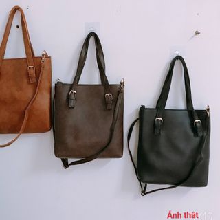 Túi xách đeo chéo công sở tote da